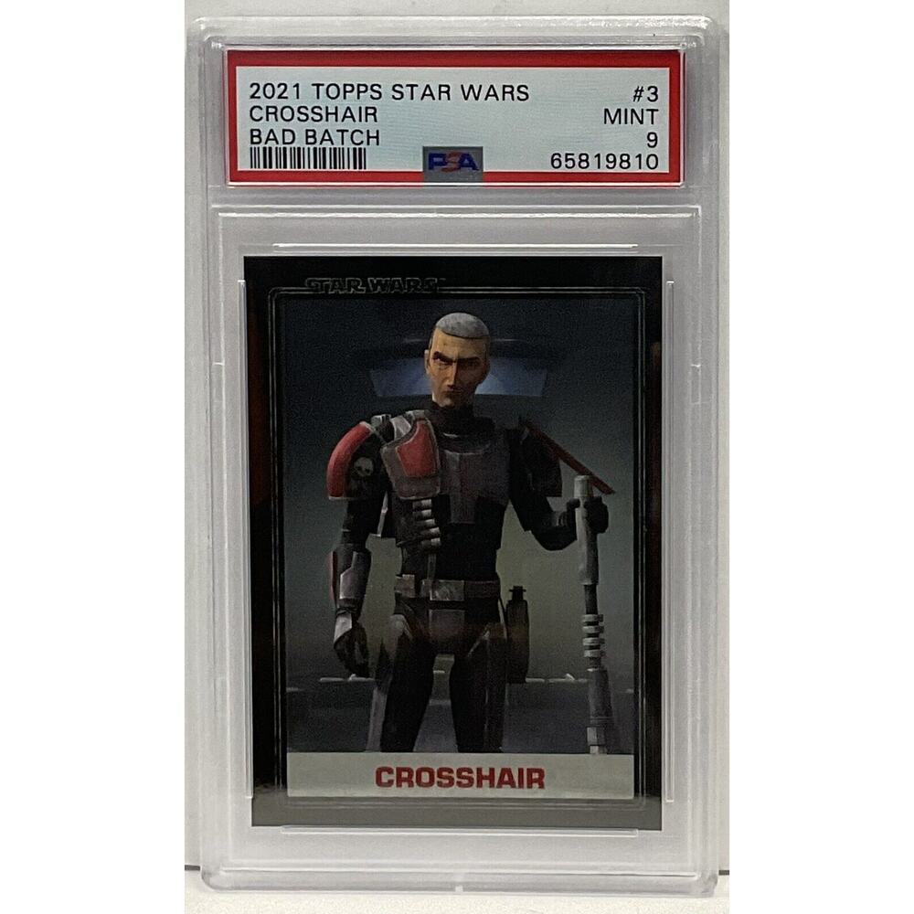 Star Wars 2021 Topps Crosshair Bad Batch #3 PSA 9 CERT#65819810